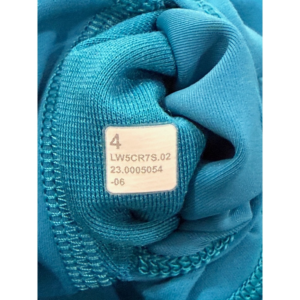 Lululemon Wunder Train High-Rise Tight 25 Teal Blue LW5CR7S Size 4 - Picture 5 of 5